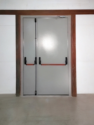 Дверь полуторной конструкции