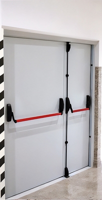 Дверь с двумя ручками push-bar Дверь с двумя ручками push-bar