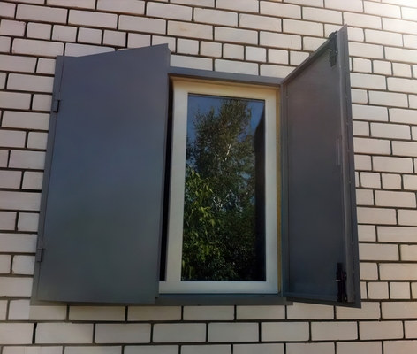 Глухие оконные ставни